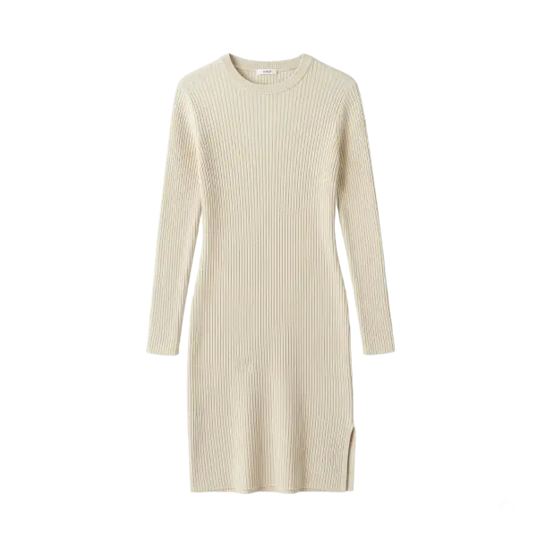 Knit Dress in Cream